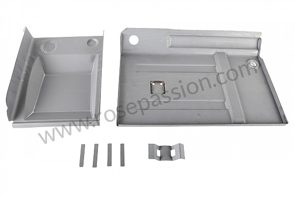 P1034307 - REAR BATTERY COMPARTMENT WALL 356BT6 for Porsche 356B T6 • 1963 • 1600 s (616 / 12 t6) • Cabrio b t6 • Manual gearbox, 4 speed