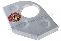 P1034309 - REINFORCEMENT IN SAIL for Porsche 356a • 1957 • 1600 s (616 / 2 t2) • Cabrio a t2 • Manual gearbox, 4 speed