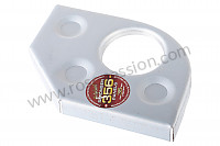 P1034310 - REINFORCEMENT PLATE for Porsche 356a • 1957 • 1500 carrera gs (547 / 1) • Coupe a t2 • Manual gearbox, 4 speed