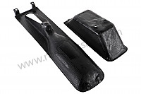 P1034542 - CENTER CONSOLE COVER KIT for Porsche 993 Turbo • 1995 • 993 turbo • Coupe • Manual gearbox, 6 speed