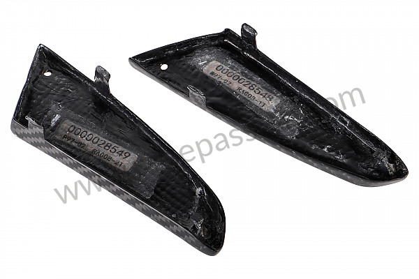 P1034550 - DOOR HANDLE PLATE KIT for Porsche Boxster / 981 • 2014 • Boxster • Cabrio • Manual gearbox, 6 speed