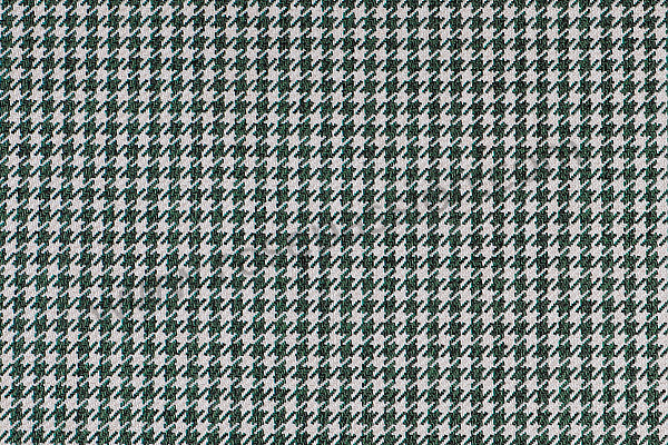 P1038399 - SEAT FABRIC PER METER HOUNDSTOOTH GREEN AND WHITE for Porsche Boxster / 987 • 2006 • Boxster s 3.2 • Cabrio • Manual gearbox, 6 speed