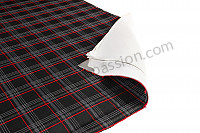 P1038549 - SEAT FABRIC PER METER for Porsche 356B T6 • 1962 • 2000 carrera gs (587 / 1) • Coupe reutter b t6 • Manual gearbox, 4 speed
