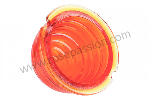 P1039143 - FIRE GLASS 356 AMBER 43MM / DIAMETER 58MM for Porsche 356a • 1955 • 1300 (506 / 2) • Coupe a t1 • Manual gearbox, 4 speed