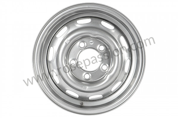 P1039487 - 15 X 5.5 INCHES DISC BRAKE STEEL RIM SILVER PAINTED FINISH, 42 MM OFFSET. MADE IN THE USA WITH FACTORY TOOLS. FOR 356C 911 912 for Porsche 911 G • 1976 • 3.0 carrera • Targa • Manual gearbox, 4 speed
