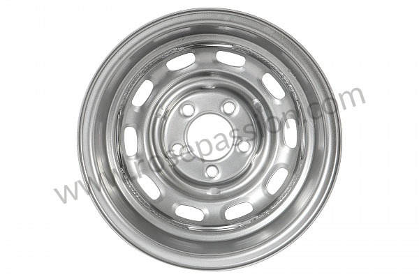 P1039487 - 15 X 5.5 INCHES DISC BRAKE STEEL RIM SILVER PAINTED FINISH, 42 MM OFFSET. MADE IN THE USA WITH FACTORY TOOLS. FOR 356C 911 912 for Porsche 911 G • 1977 • 3.0 carrera • Coupe • Automatic gearbox