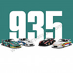P1040777 - PACK DE 935 CALCETINES RACING LEGENDS - M 36-40 para Porsche 