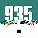 P1040779 - PACK DE 935 CALCETINES RACING LEGENDS -  L 41-46 para Porsche 