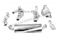 P1041634 - COMPLETE STAINLESS STEEL EXHAUST KIT ORIGINALLY FITTED WITH TUV for Porsche 964 / 911 Carrera 2/4 • 1991 • 964 carrera 2 • Cabrio • Manual gearbox, 5 speed