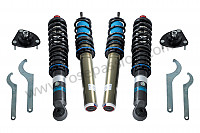 P1043192 - KIT SUSPENSION HAUTEUR ET DURETE REGLABLE COMPLET PSS9 / PSS10 pour Porsche 