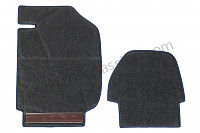 P1050267 - VERY HIGH QUALITY FLOOR MATS (AS MANUFACTURED AT THE TIME) for Porsche 911 Turbo / 911T / GT2 / 965 • 1986 • 3.3 turbo • Coupe • Manual gearbox, 4 speed