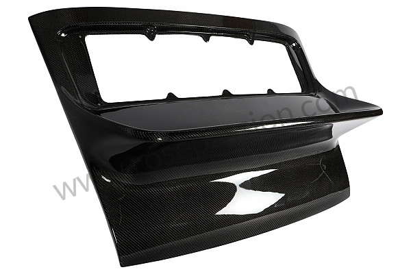 P1050543 - DUCKTAIL SPOILER 2.7RS COMPLETE POLY WITH VISIBLE CARBON HOOD for Porsche 911 G • 1975 • 2.7s • Coupe • Manual gearbox, 5 speed