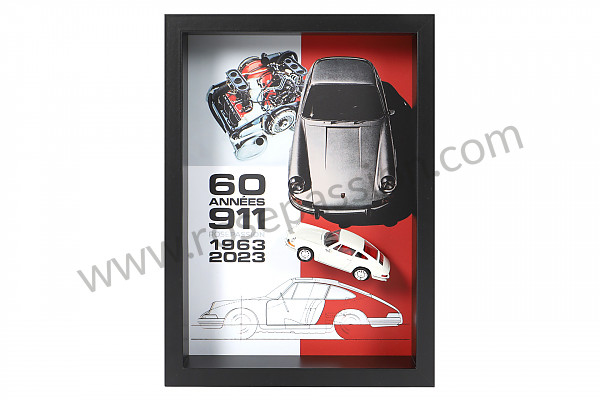 P1050544 - CADRE 911 SPECIAL 60 ANS BLANC 为了 Porsche 