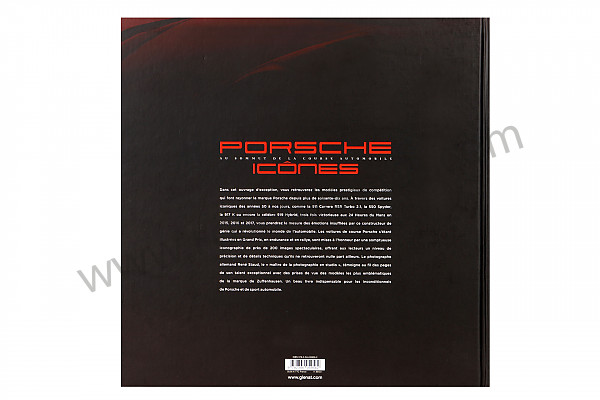 P1050805 - LIBRO DE ICONOS DE PORSCHE (FR) para Porsche 964 / 911 Carrera 2/4 • 1990 • 964 carrera 2 • Cabrio • Caja auto