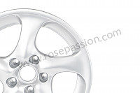 P1051446 - CERCHIO STILE TURBO TWIST 18 X 8 ET50 per Porsche Cayman / 987C2 • 2012 • Cayman s 3.4 • Cambio manuale 6 marce