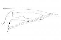 P1052561 - PRECISION PRE-BENT GALVANIZED BRAKE LINE KIT FOR 914 1970-1974 for Porsche 914 • 1973 • 914 / 4 2.0 • Manual gearbox, 5 speed