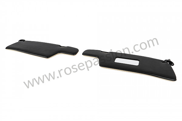 P1054220 - BLACK AND IVORY SUN VISOR, PAIR for Porsche 911 G • 1979 • 3.0sc • Coupe • Manual gearbox, 5 speed
