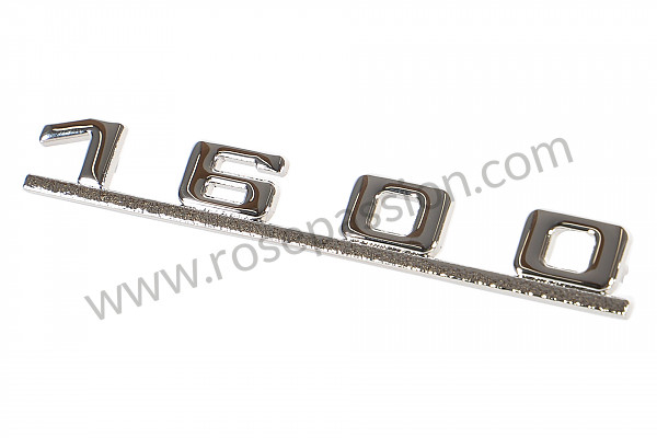 P1054222 - LOGO 1600 for Porsche 356B T5 • 1961 • 1600 carrera gt (692 / 3a t5) • Coupe b t5 • Manual gearbox, 4 speed