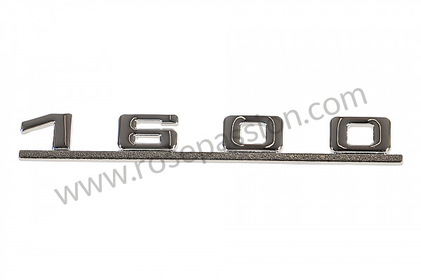 P1054222 - LOGO 1600 for Porsche 356B T5 • 1961 • 1600 super 90 (616 / 7 t5) • Coupe b t5 • Manual gearbox, 4 speed