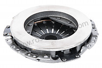P1055227 - SACHS 200MM PRESSURE PLATE WITH CONTACT RING. FOR ADAPTING LATER ENGINES TO 356A TRANSMISSIONS. for Porsche 356a • 1956 • 1600 (616 / 1) • Coupe a t1 • Manual gearbox, 4 speed