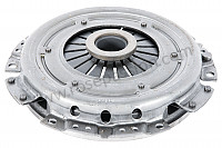 P1055227 - SACHS 200MM PRESSURE PLATE WITH CONTACT RING. FOR ADAPTING LATER ENGINES TO 356A TRANSMISSIONS. for Porsche 356a • 1957 • 1500 carrera gs (547 / 1) • Cabrio a t1 • Manual gearbox, 4 speed