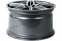 P1056272 - 5-SPOKE WHEEL 10X18 5X130 ET65 for Porsche 997-2 / 911 Carrera • 2011 • 997 c4s • Targa • Manual gearbox, 6 speed