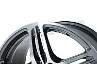 P1056272 - DESIGN ESPORTIVO ESTILO DE RODA 10X18 5X130 ET65 para Porsche Cayman / 987C • 2007 • Cayman s 3.4 • Caixa automática