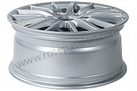 P1056273 - DESIGN ESPORTIVO ESTILO DE RODA 8X18 5X130 ET50 para Porsche Cayman / 987C2 • 2011 • Cayman s 3.4 • Caixa pdk