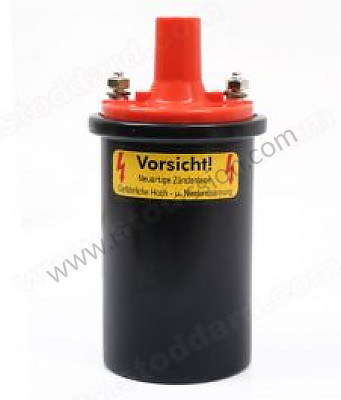 P1056616 - ZWARTE BOBINE 12 VOLT voor Porsche 911 G • 1975 • 2.7s • Targa • Manuele bak 5 versnellingen