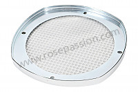 P1056975 - SPEAKER COVER WITH FRAME FOR BLAUPUNKT LA849/1Z 356 BC SPEAKERS for Porsche 356C • 1963 • 1600 c (616 / 15) • Coupe reutter c • Manual gearbox, 4 speed