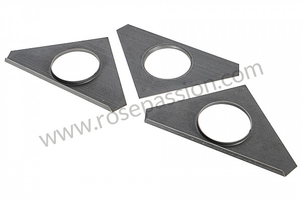 P1058662 - INTERIOR DOOR STRUCTURE KIT (3 PIECES) for Porsche 356a • 1959 • 1600 s (616 / 2 t2) • Coupe a t2 • Manual gearbox, 4 speed