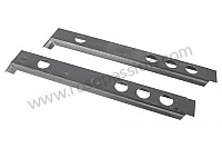 P1058663 - REAR HOOD HINGE FIXING BRACKETS (PAIR) for Porsche 356a • 1955 • 1300 (506 / 2) • Cabrio a t1 • Manual gearbox, 4 speed