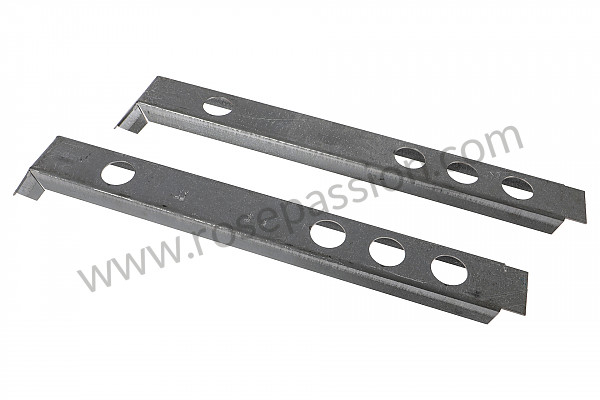 P1058663 - REAR HOOD HINGE FIXING BRACKETS (PAIR) for Porsche 356a • 1957 • 1500 carrera gs (547 / 1) • Cabrio a t1 • Manual gearbox, 4 speed