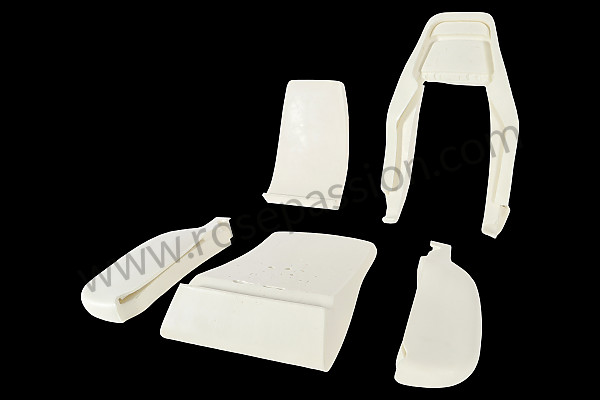P1058674 - SEAT FOAM + SEAT BACK KIT for Porsche 911 Turbo / 911T / GT2 / 965 • 1989 • 3.3 turbo • Coupe • Manual gearbox, 5 speed