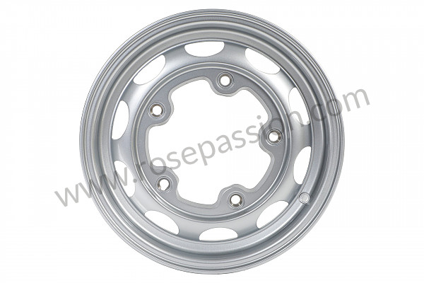 P1059960 - STEEL RIM 5X15 ET24 WITH TUV APPROVED for Porsche 356a • 1957 • 1600 (616 / 1 t2) • Coupe a t2 • Manual gearbox, 4 speed