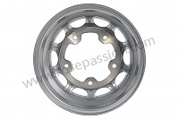 P1059960 - STEEL RIM 5X15 ET24 WITH TUV APPROVED for Porsche 356B T6 • 1963 • 2000 carrera gs (587 / 1) • Cabrio b t6 • Manual gearbox, 4 speed