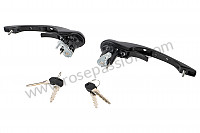 P1059984 - BLACK EXT DOOR HANDLE 911 RACING DRILLED WITH BARREL for Porsche 911 G • 1978 • 3.0sc • Coupe • Automatic gearbox