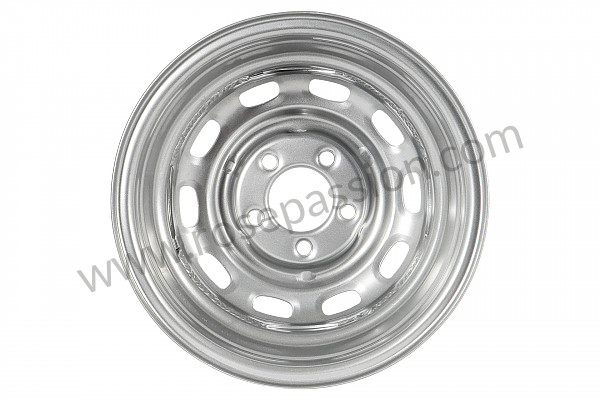P1059985 - 15X 6-INCH DISC BRAKE STEEL WHEEL SILVER PAINTED. MADE IN USA WITH FACTORY TOOLING. FOR 356C 911 912 for Porsche 911 Classic • 1969 • 2.0t • Targa • Manual gearbox, 5 speed