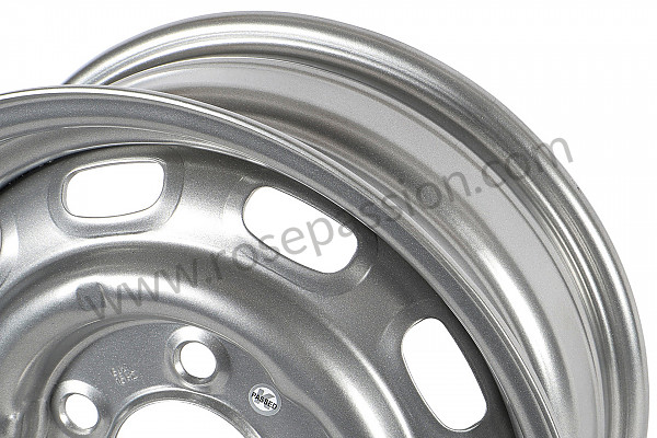 P1059985 - 15X 6-INCH DISC BRAKE STEEL WHEEL SILVER PAINTED. MADE IN USA WITH FACTORY TOOLING. FOR 356C 911 912 for Porsche 911 G • 1975 • 2.7s • Targa • Manual gearbox, 5 speed