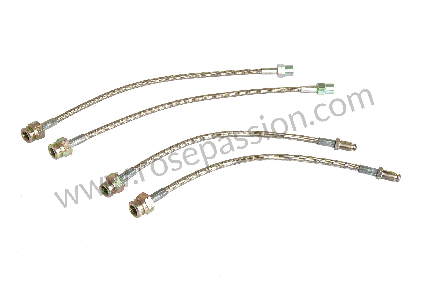 P106213 - Kit of 4 aviation hoses (477721547E) for Porsche 912 / 1967 ...