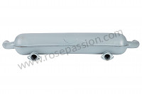 P1062135 - SILENCIEUX FINAL METAL SPORT 2 SORTIES 60MM pour Porsche 