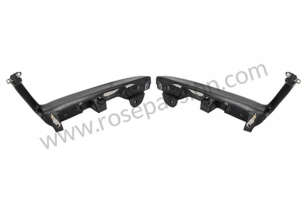 P1062137 - ARMREST KIT 911 69-73 LEFT STEERING WHEEL PAIR WITH DOUBLE HANDLE ON LEFT AND RIGHT for Porsche 912 • 1969 • 912 1.6 • Coupe • Manual gearbox, 4 speed