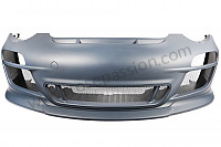 P1062447 - PARE-CHOC AVANT CONVERSION 991 GT3 DESIGN pour Porsche 997-1 / 911 Carrera • 2007 • 997 c2 • Coupe • Boite manuelle 6 vitesses