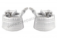 P1062460 - PAIR OF SUPER SOUND STAINLESS STEEL SPORT MUFFLER WITH VALVE for Porsche 996 / 911 Carrera • 1999 • 996 carrera 4 • Coupe • Manual gearbox, 6 speed