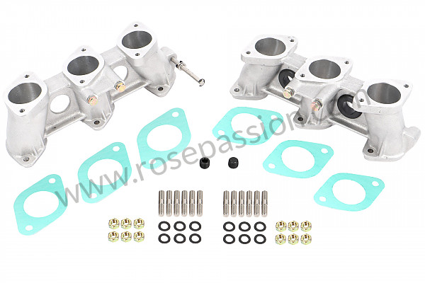 P1063208 - INTAKE MANIFOLD SET, CIS INJECTION 46X39 MM, HIGH VERSION (100 MM), RENNSPORT FINISH for Porsche 911 Classic • 1969 • 2.0t • Targa • Manual gearbox, 4 speed