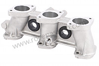 P1063208 - INTAKE MANIFOLD SET, CIS INJECTION 46X39 MM, HIGH VERSION (100 MM), RENNSPORT FINISH for Porsche 911 G • 1974 • 2.7 carrera • Coupe • Manual gearbox, 5 speed