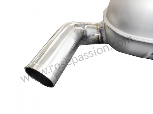 P1063293 - SPORT SOUND STAINLESS STEEL BANANA TYPE SILENCER for Porsche 911 Classic • 1972 • 2.4e • Targa • Automatic gearbox