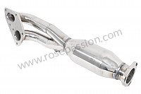 P1063296 - PRE-SILENCER SPORT STAINLESS STEEL 2 IN 1 SUPER SOUND TYPE RIVA for Porsche 911 G • 1975 • 2.7 • Coupe • Manual gearbox, 4 speed