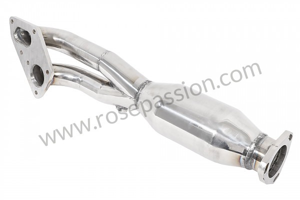P1063296 - PRE-SILENCER SPORT STAINLESS STEEL 2 IN 1 SUPER SOUND TYPE RIVA for Porsche 911 G • 1983 • 3.0sc • Targa • Manual gearbox, 5 speed