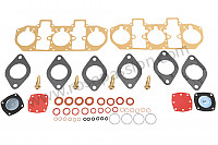 P1064726 - KIT DE REPARO DE CARBURADOR WEBER PARA 2 CARB para Porsche 914 • 1972 • 914 / 6 • Caixa manual 5 velocidades